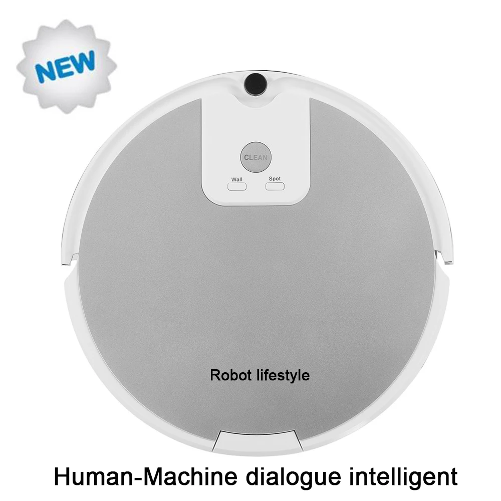 

Local home voice artificial intelligent interactive robot vacuum cleaner A590 Human-Machine dialogue intelligent vacuum cleaner