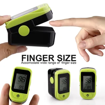 

пульсоксиметр на палец Pulsioximetro Fingertip Pulse Oximeter Oximetro Blood Oxygen Monitor De Pulso Dedo Saturation Smart Meter