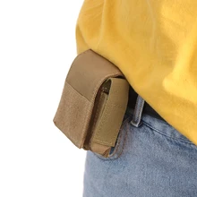 Военная Сумка Molle тактический Одиночный Пистолет подсумок оболочка охотничьи мешки для патронов