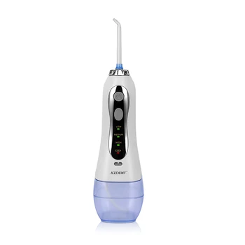 

5/8 Nozzles Portable Oral Irrigator Cordless Water Dental Flosser USB Rechargeable Water Mouth Cleaner Floss Toothbrush 300ml