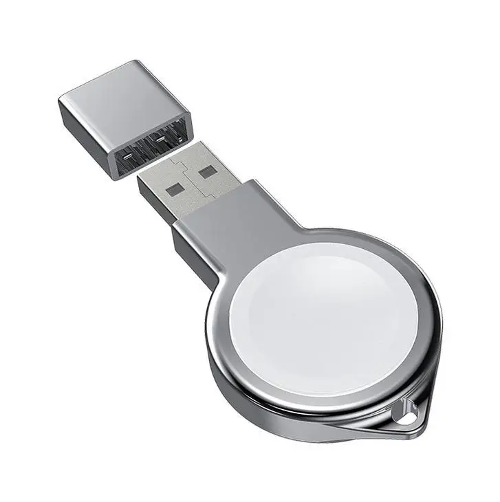 USB зарядное устройство для часов Apple, магнитная портативная беспроводная зарядка для iWatch, зарядное устройство для Apple Watch серии 4/3/2/1/Nike