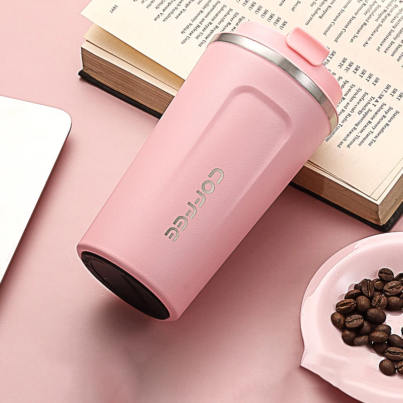 510ml Vacuum Coffee Mug Thermos Cup Stainless Steel Outdoor Leisure Casual Cup For Gifts Office Home Travel термокружка для кофе
