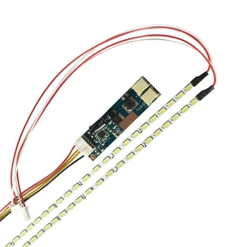

Promotion! Universal Highlight Dimmable LED Backlight Lamps Update kit Adjustable LED Light For LCD Monitor 2 LED Strips