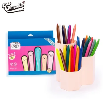 

Factory Direct 36-Color Triangle Crayons Students Non-Toxic Painting Brushes Children's Plastic Crayons Wholesale Customization