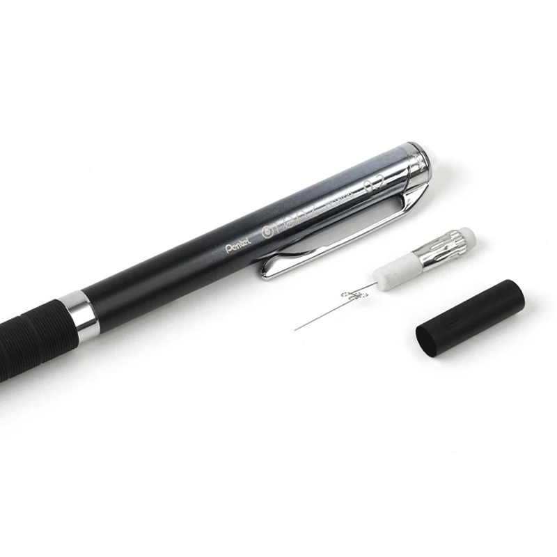 1 шт. Pentel механический карандаш XPP1005G градиент Цвет анти-брейк металлический стержень низкий центр тяжести студент рисунок 0,3/0,5 мм