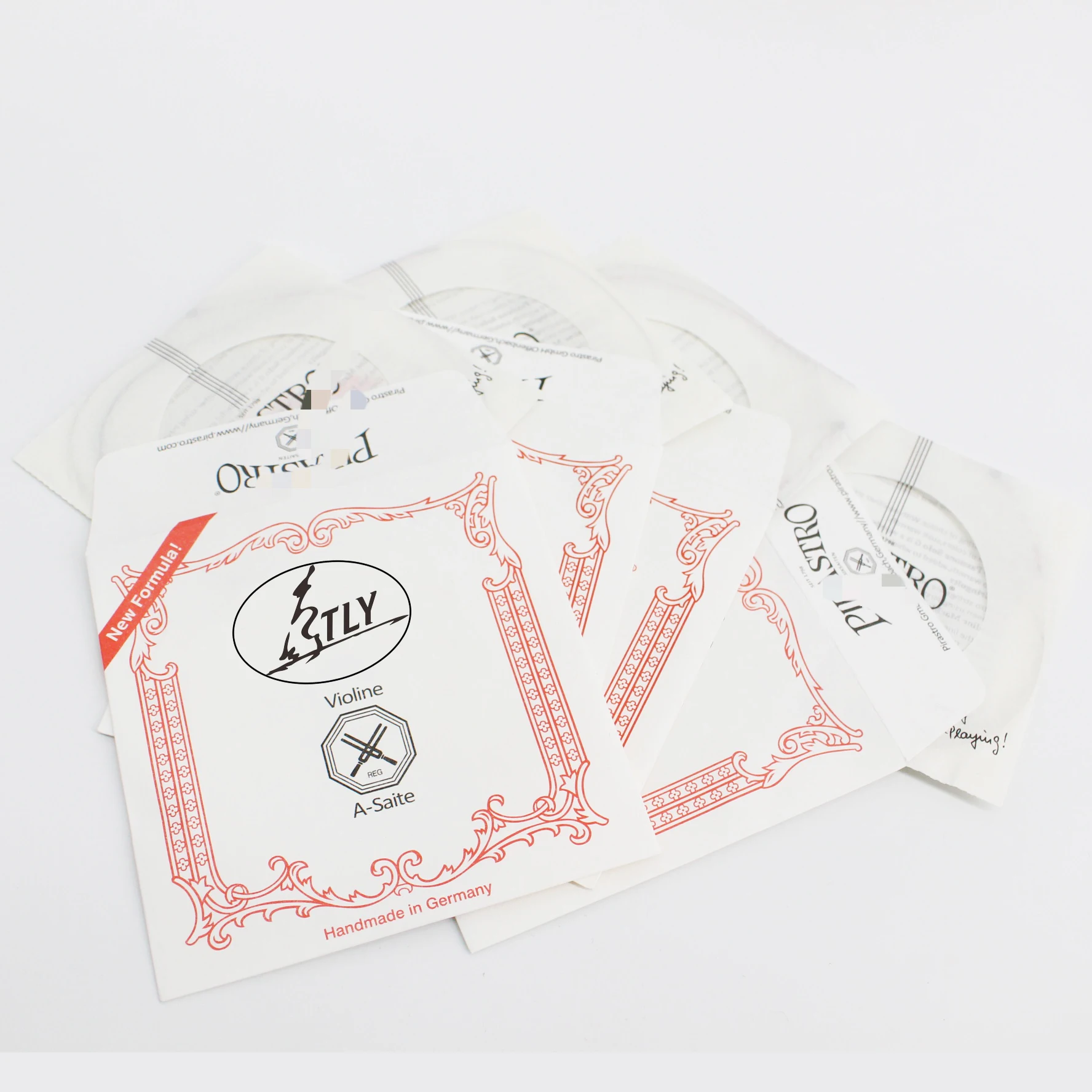 Nylon Violin Strings 5 Sets 4 pcs/set a, e, g, d Full Size 4/4 3/4 violin strings