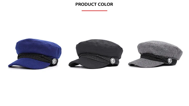 Хепберн брендовая хлопковая кепка-бейсболка женская кепка casquette militaire Yacht детская атласная фуражка капитана женская спортивная шляпа в Военном Стиле