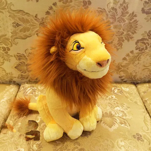 Оригинальный мультфильм Король Лев Mufasa милые вещи плюшевая игрушка кукла