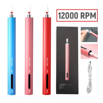 

Rechargeable Apparatus for Manicure Machine for Nail Art Electric Nail Cutter Nail Drill Machine 12000RPM Mail Milling Machine