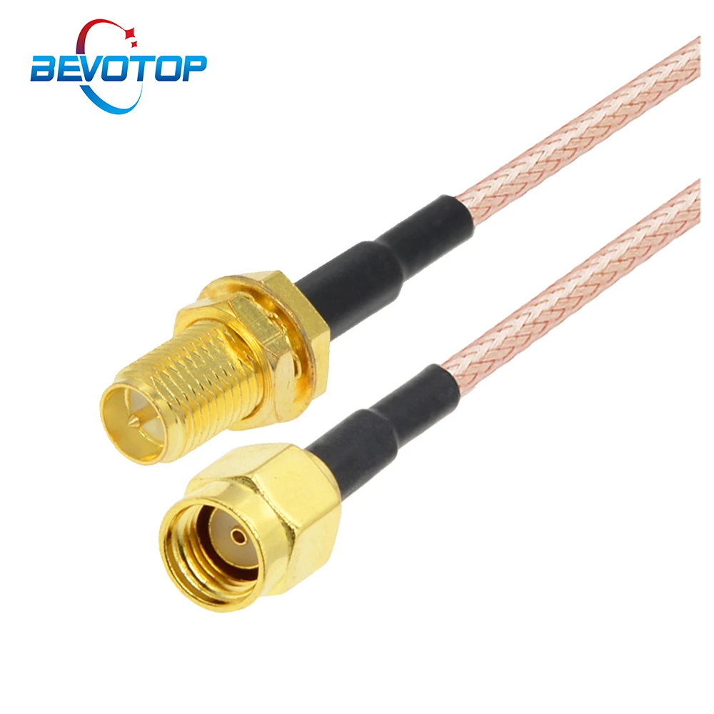 10 шт. армированным пластиком SMA RP женский гнездо с гайкой RG316 RF коаксиальный