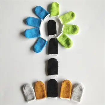 

Full Touch Screen Game Fingertips Sweat-proof Anti-static Mobile Phone Tablet Finger Sleeve Gloves