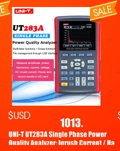 UNI-T UT612 USB интерфейс 20000 отсчетов частота индуктивности Тест отклонение коэффициент измерения LCR метров с коробкой