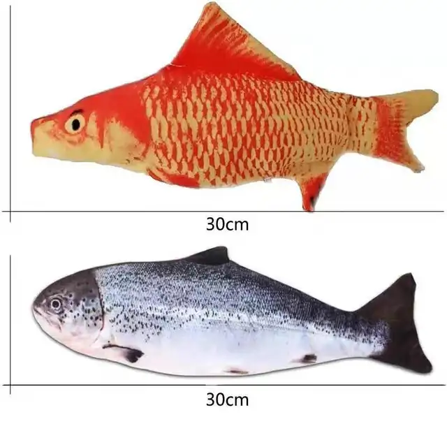 Jouet Interactif Électrique en Poisson pour Chat, Charge USB – Image 4