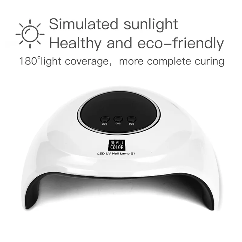 Lâmpada do Unha Fonte de Luz Máquina de Terapia de Luz Máquina de Polimento Conjunto de Ferramentas de Unhas Sensor Inteligente Dupla Secagem Rápida 39 Peças Conjunto 36 w uv Usb 7 36 w uv lâmpada do prego usb