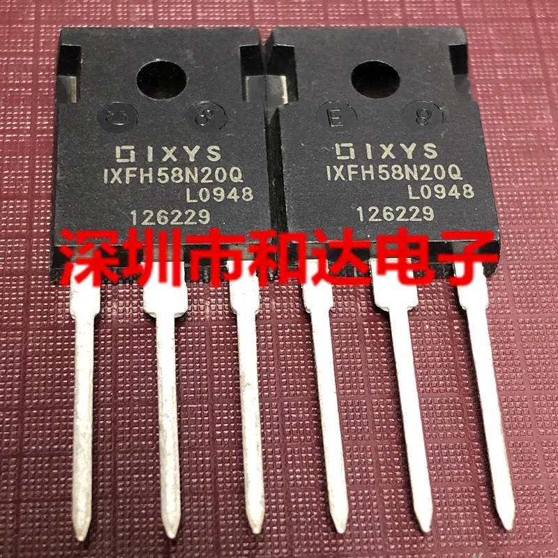 100% новый и оригинальный IXFH58N20Q MOS TO-247 200V 58A 1 шт./лот | Электроника