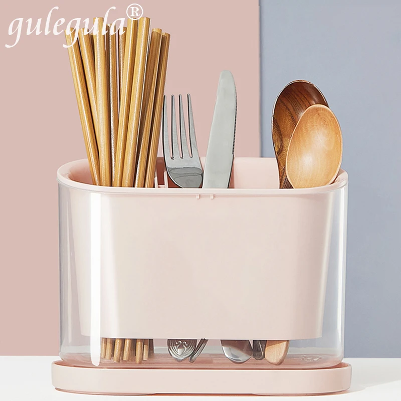 Chopsticks Tube Draining Tableware Home Kitchen Put Mold Box Rack