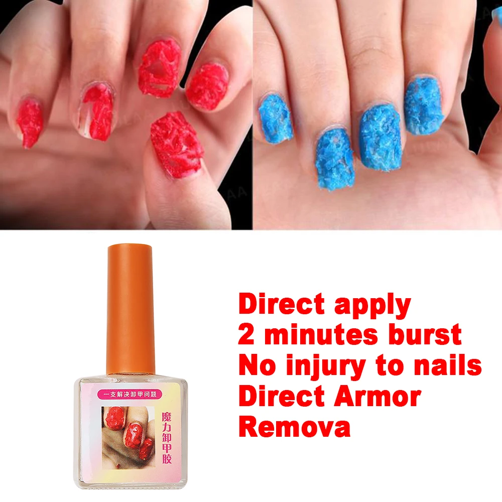 15 пилка для ногтей Burst Gel Magic быстроразгрузочный Крем Гель-лак для ногтей удалитель замачивания ногтей Очиститель масла для ногтей TSLM2