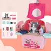 Simulation Animal Pet Backpack Practical Exquisite Plastic Pretend Play Pet Care Set Kid Children Birthday Gifts 1