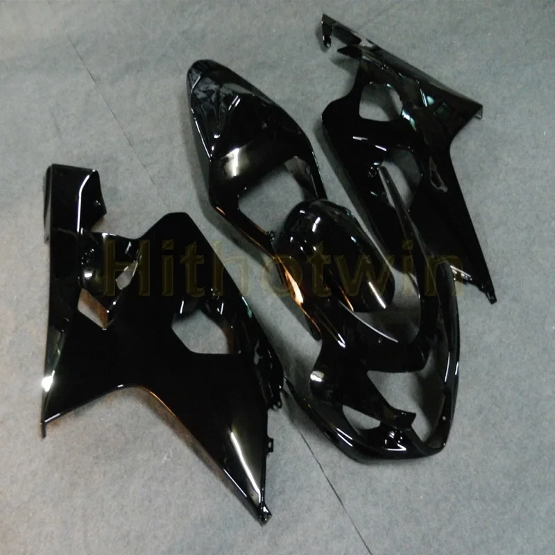 Пользовательский мотоцикл Артикул для Suzuki GSXR600/750 2004-2005 K4 gsx r600 04 05 год Обтекатели+ винты+ черное пламя