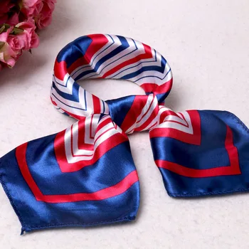 

Scarf Women Soft Silk Satin Small Square Scarf Female Printed Colorful Elegant All-match Gift Lightweight Neckerchief