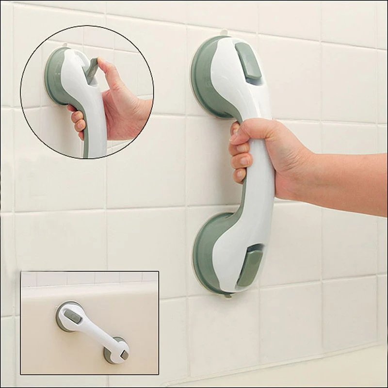

3PCS For Bathroom Grab Handle Rail Bars for Elderly Grip Accessories Vacuum Suction Cup Bar Tub Handrail bathroom Bath Shower