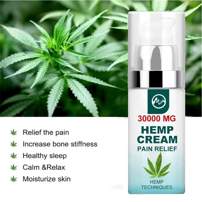 Minch 50 мл CBD конопляное крем для боли шеи 30000 мг Крем при воспалении суставов головной в суставах мышцах