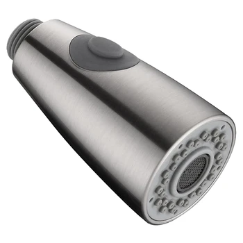 

Kitchen Sink Faucet Replacement Parts Pull Down Faucet Spray Head, Only for G1/2 Connector, Brushed Nickel Finish