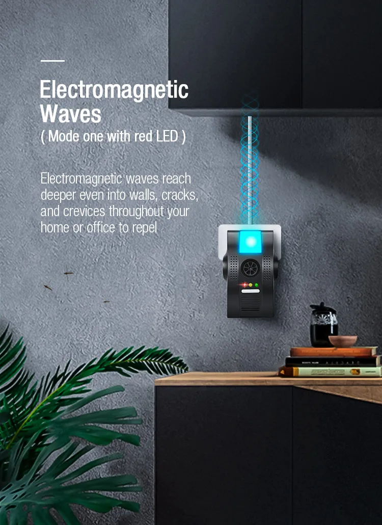 Ultrasonic pest repeller AN-B019 (6)