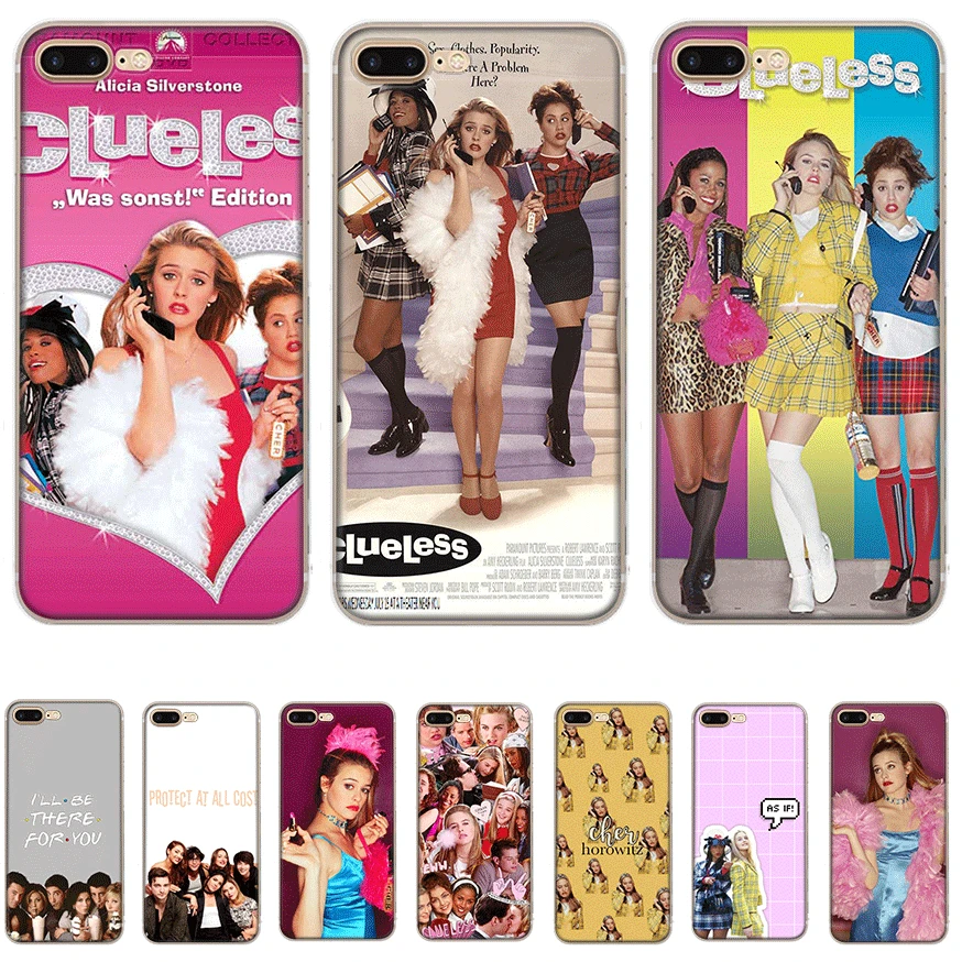 

Mobile Phone Case For Iphone X XS Max XR 6 6S 7 8 Plus 5 5S SE Hard Cover Clueless 1995 Slim Shell Protection