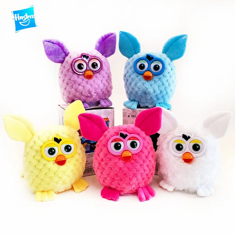 Hasbro Electric Talking Furby Plush Electronic Pet Toy Owl Interactive Toys Recording Smart Doll Kids Educational Gift 15CM
