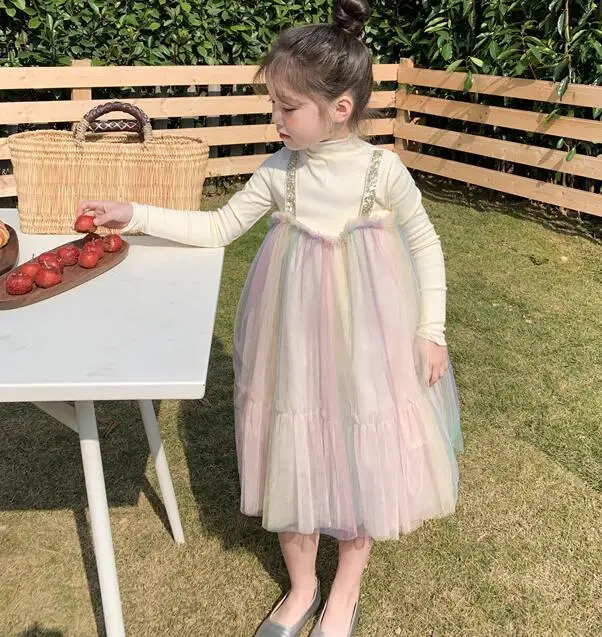 Girls Valentine Clothing 2020 Spring Baby Tutu Dresses Fashion