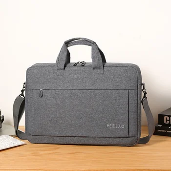 

Laptop Shoulder Bag Compatible 13-13.3 Inch MacBook Pro High Capacity Busines Men Waterproof Handbag Multifunction Crossbody Bag