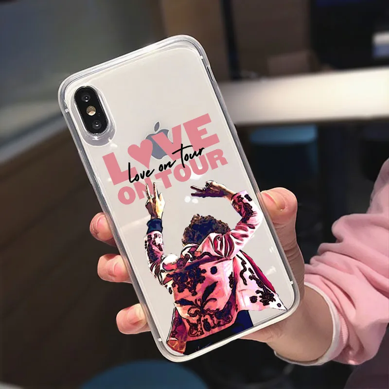 Harry Styles Любовь на тур 2020 тонкая грань чехол для iPhone 12 11 Pro Max X XR XS 8 7 6 Plus мини