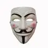 D V Vendetta Маска Guy Faws ПВХ маска аноним Хэллоуин ужас полное лицо маски косплей маскарадный костюм для вечеринки маски - Цвет: D