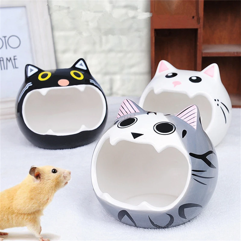 ハムスターケージかわいい猫の頭 小さなセラミックペットの家 眠っている巣 ペットベッド ラット オールシーズンのおもちゃ 家庭用アクセサリー 小屋 犬小屋 家畜小屋 Aliexpress ハムスターケージかわいい猫の頭 小さなセラミックペットの家 眠っている巣 ペットベッド ラット オールシーズンのおもちゃ 家庭用アクセサリー 小屋 犬小屋 家畜小屋 Aliexpress