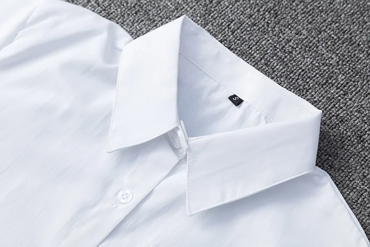 Japanese Student Short Sleeve White Shirt For Girls Middle High School Uniforms School Dress Jk Uniform Top Large-Size XS-5XL 3