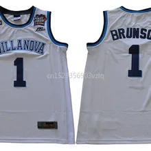 Новое поступление, высокое качество, футболка villannova брунсон#1 для колледжа и молодежи, майки, S-XXXL
