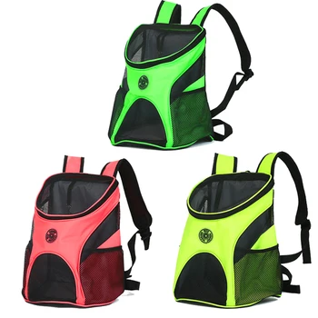 

2017 Mesh Breathable Fluorescent Travel Pet Dog Carriers Fashion Puppy Small Cat Shoulder Backpack Outdoor Transport Front Bag