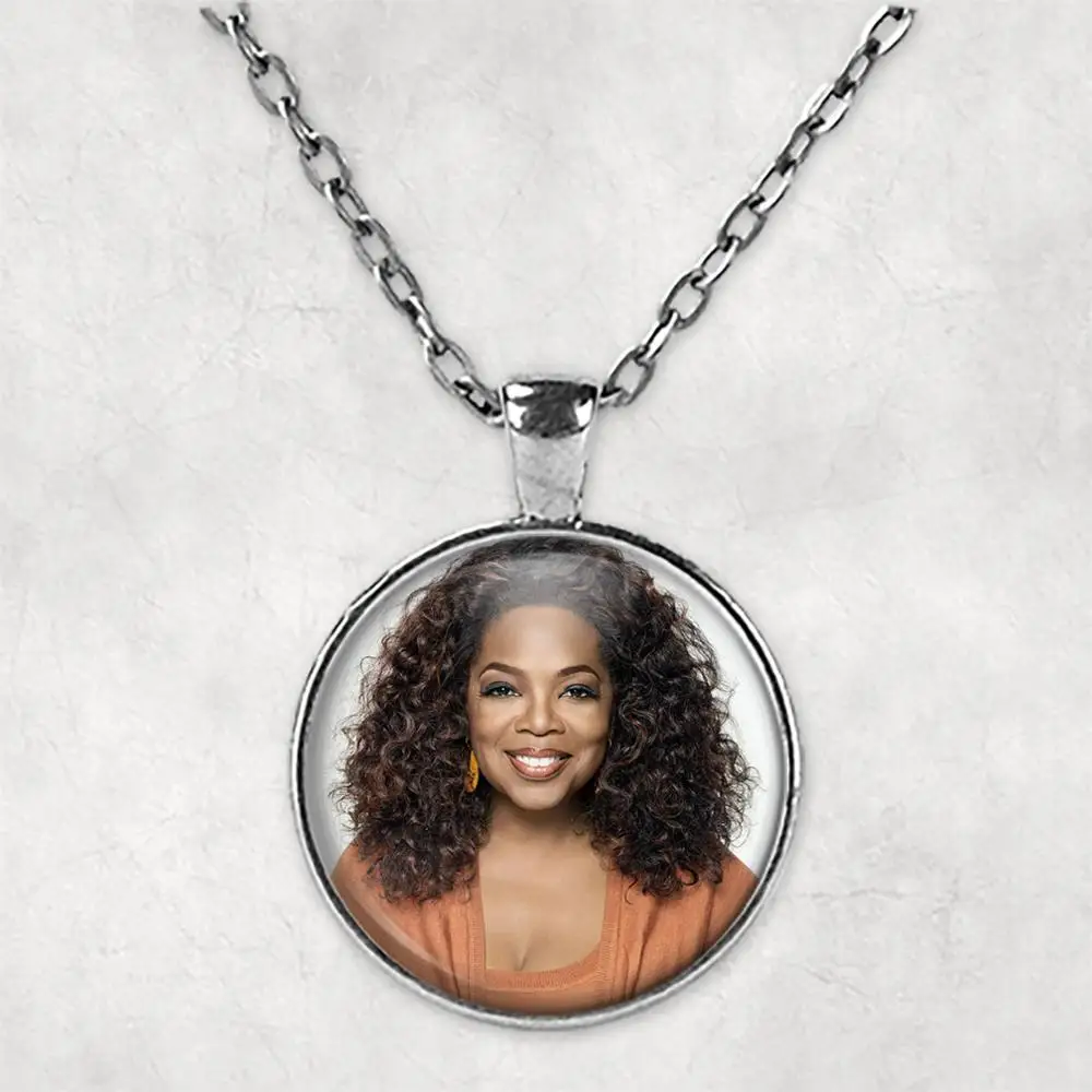 Oprah Winfrey индивидуальное фото ожерелье ювелирные изделия с картинами s подвески