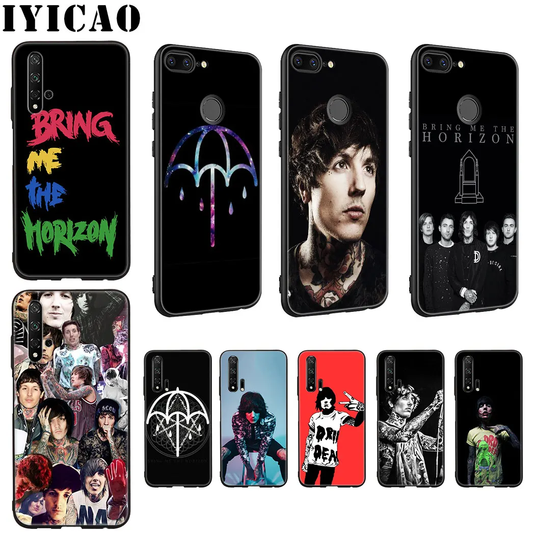 IYICAO Оливер Сайкс Bring Me the Horizon Мягкий силиконовый чехол для huawei Honor view 20 9X Pro 10 9 8 Lite 8X