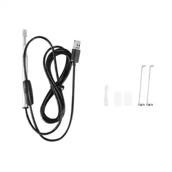 

3 9MM Visual Ear Scoop Ear Cleaning Endoscope 6 LEDs Earpick Otoscope Cleaner