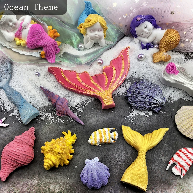 Sea Coral Silicone Fondant Cake Mold Chocolate Baking Tool Sugarcraft Mould 6A