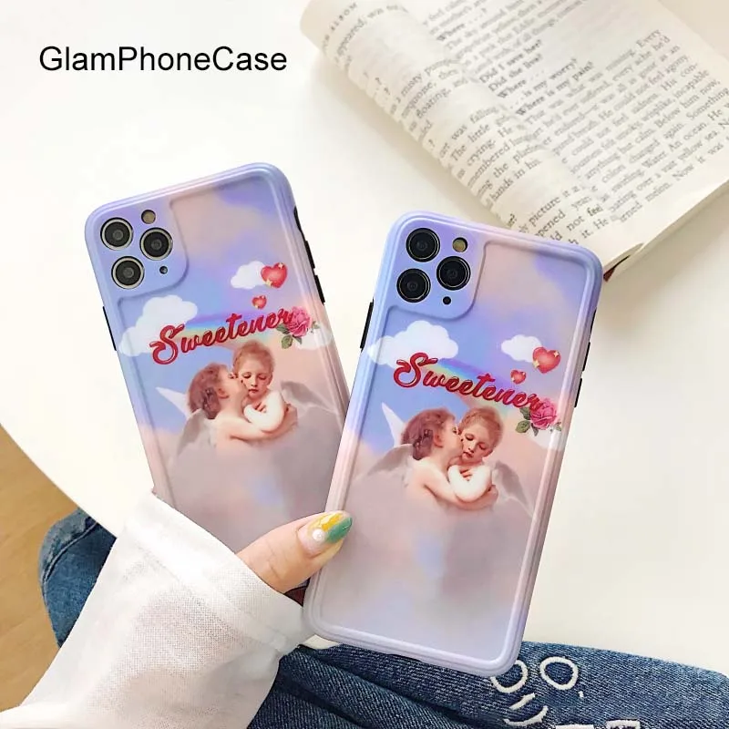 GlamPhone чехол для телефона апид ангел iPhone11Pro/Max X XS Max XR мягкий силиконовый iPhone11 7 8 6 6s