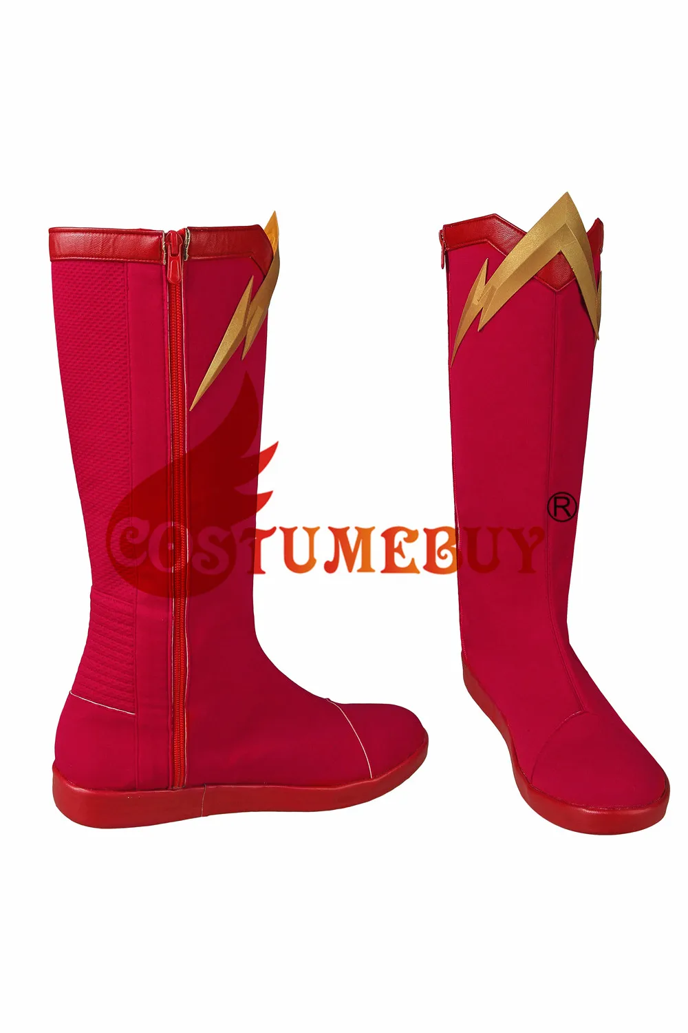 CostumeBuy флэш сезон 6 Барри Аллен косплей костюм Взрослый мужской Хэллоуин супергерой комбинезон костюм L9320