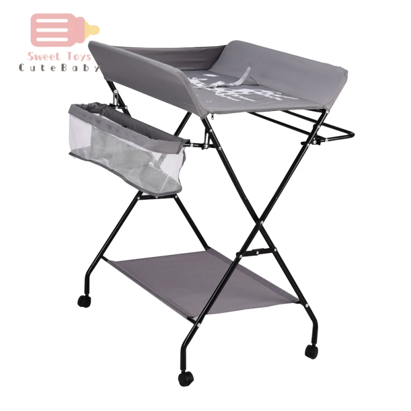 

Safety Baby Changing Table Babies Diaper Table 0-24 Months Foldable Multi-function Care Station Infant Mats Dropshipping