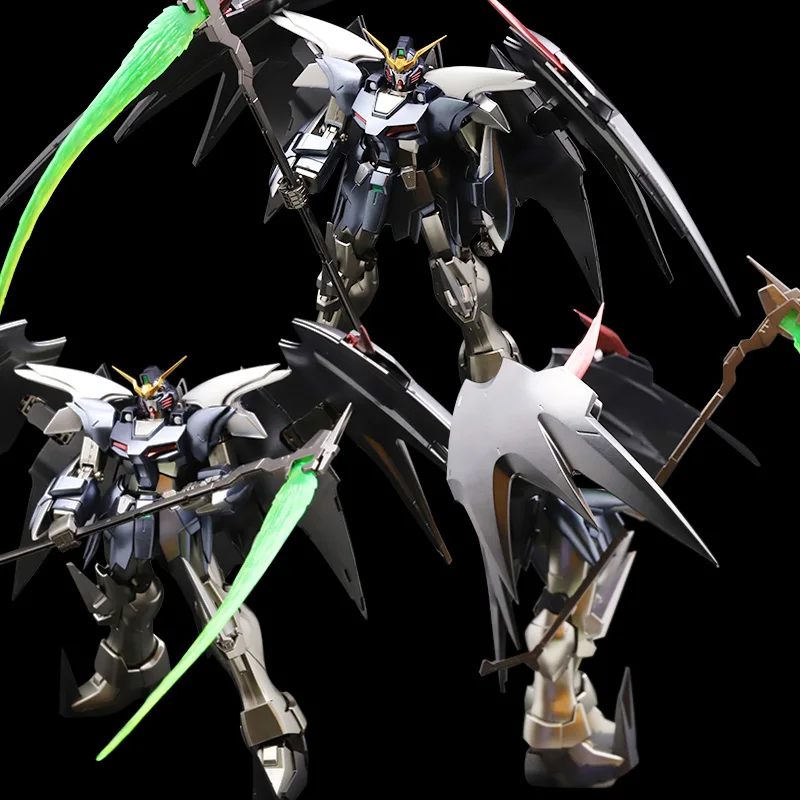 BANDAI MG 1/100 XXXG-01D2 Гандам D-Hell на заказ Deathscythe Hell металл с гальваническим покрытием Цвет фигурка модель модификации