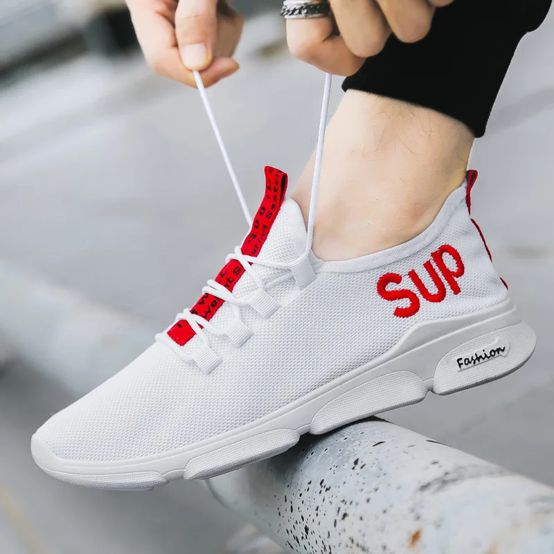 

MEN'S SHOES 2019 New Style Trend of Fashion Cloth Shoes Casual Comfortable Korean-style Breathable Athletic Shoes