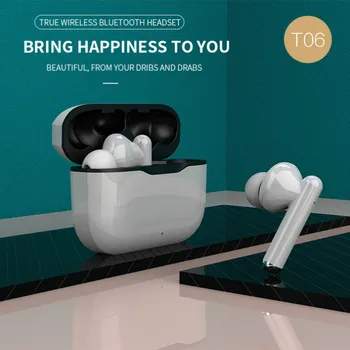 

2020 New Wireless Bluetooth 5.0 Headset IPX4 Waterproof TWS Earplugs Touch In-ear Sports Music Earpiece Stereo Earphone with Mic