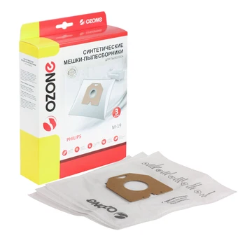

Bags for vacuum cleaner synthetic, disposable.