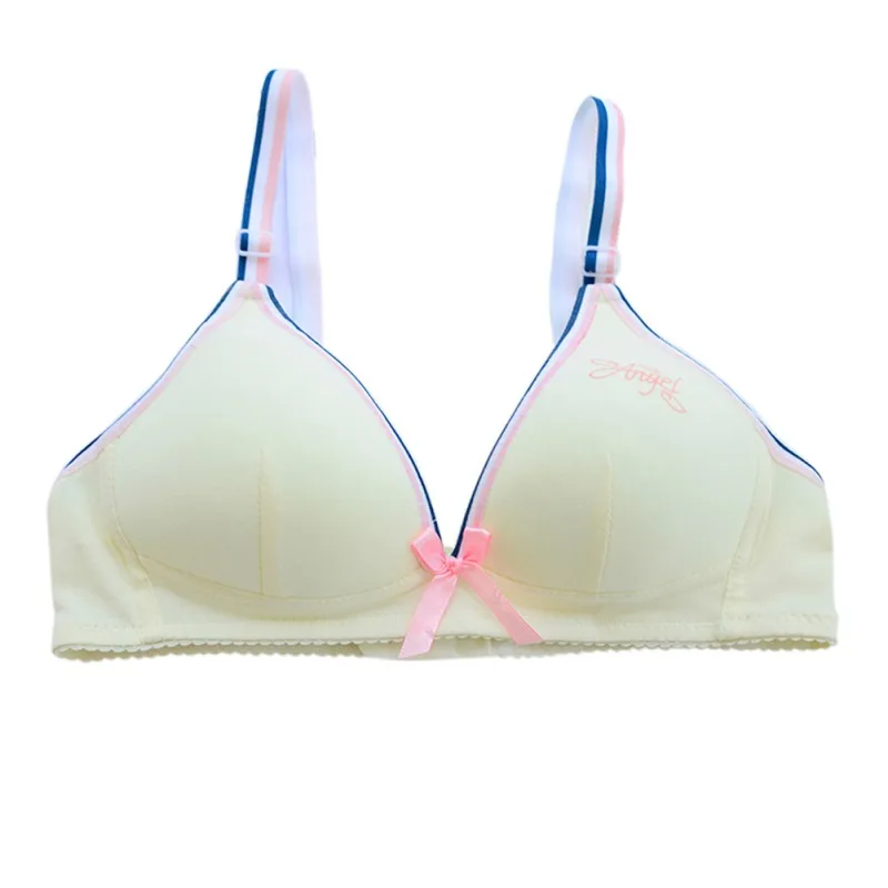 

Sport Puberty Girl Cotton Underwear Teen Child Fitness Bra 12-16Y Youth Small Breast Bra Adolescente Teen Bra Girls Underwear